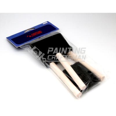 China High Quality Paint Tools Design Mini Flat Brush Foam Paint Brush for sale