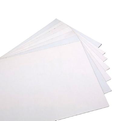 China One Side Recyclable Gray Back with White Paper Board Sheets for Gift Wrapping for sale