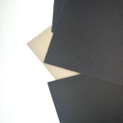 China Free-split Free-split Packaging Box Black Cardboard Sheets Wrapping Gift Paper for sale