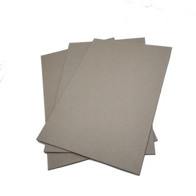 China Custom Recycled Materials Double Gray Paper Board Sheets Glossy for Package and Gift Wrapping Printing for sale