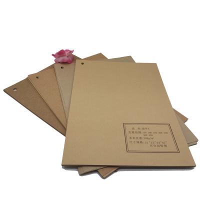 China Recyclable Handbag Packaging Kraft Paper 200 GSM Brown Kraft Kraft Paper for sale