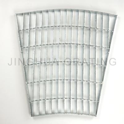 China Office Building Hot Dip Galvanized Outdoor Heavy Duty Floor Walk Metal Grating Steel Bar Grating for sale