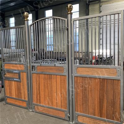 China Trusses Prefab Prefab Fence Panel Horse Box Panels Temporary Stable Horse Stall Barn Fronts for sale