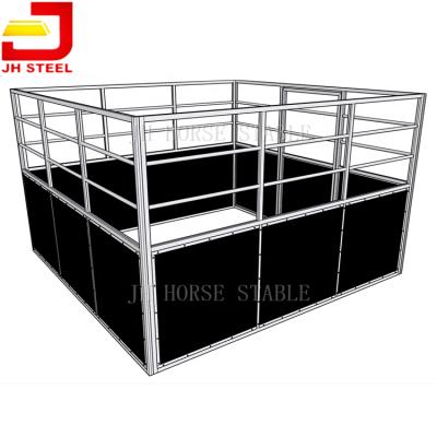 China Breed A Variety Of Horses New Prefab Temporary Outdoor Portable Horse Stalls Stable for sale