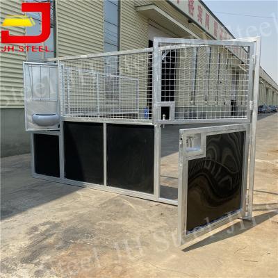 China Portable Temporary Prefab Horse Stable Stable Equipment Stall With Bamboo Steel Frame for sale