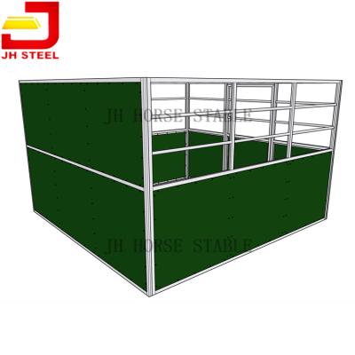 China Stable Fronts And Portable Temporary Horse Panels In Galvanized Customized Size for sale