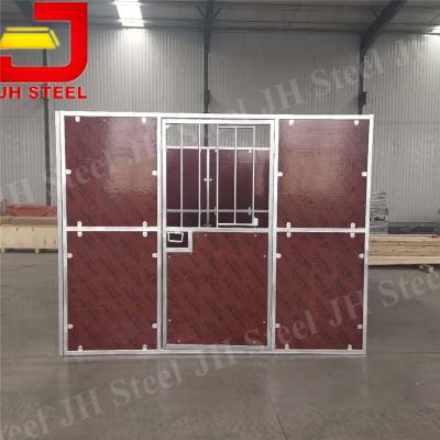 China Prefab Portable Portable Horse Stable Stall With HDG Surface Treatment Customized Size for sale