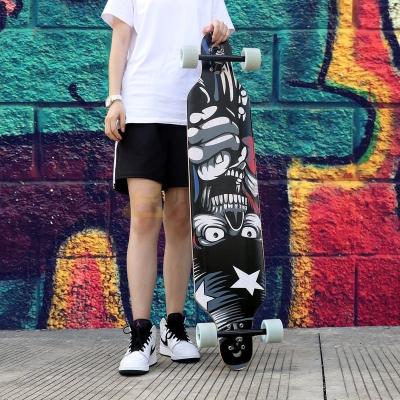 China China Supplier Adult Full Skate Wooden Skateboard Complete Wood Skateboard Outdoor Beginner Longboard Wheel Skateboard Custom Deck for sale