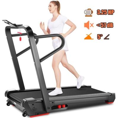 China Cheap Economic Home Powerful Motor 3.25 Hp Electric Home Use Foldable Mobile Electric Fitness Equipment Mini Walking Treadmill for sale