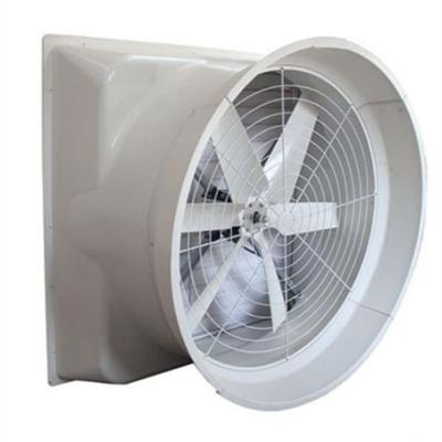 China Factory direct sales fiberglass cone fan ventilation with plastic blades for pig farm for sale