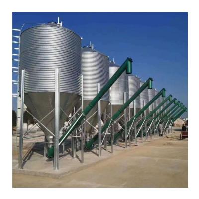 China Factory Factory Direct Sale Galvanized Waterproof Steel Chicken Feed Silo for sale