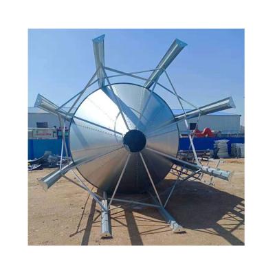 China Factory Competitive Price Finely Processed Galvanized Steel Poultry Chicken Feed Silo for sale