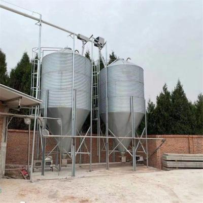 China Factory Direct Factory New Product Galvanized Steel Chicken Feed Silo for sale