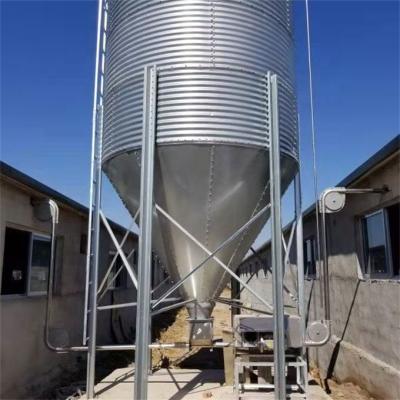 China Factory poultry feed silo made of hot dip galvanized steel for sale