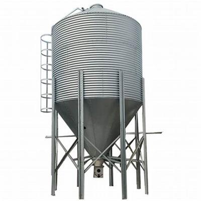 China Factory Competitive Price High Quality 20 Tons 25 Tons 30 Tons Grain Storage Steel Feed Silo for sale