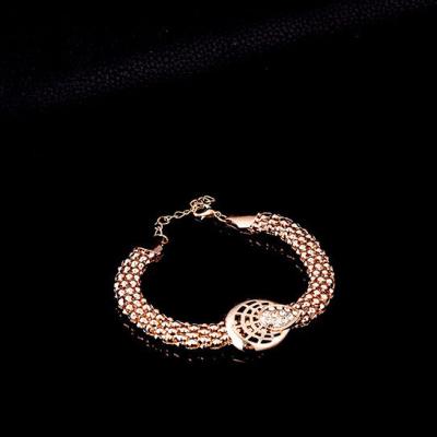 China CLASSIC Low Price Guaranteed Quality 18k Gold Plated Gold Necklace Women Jewelry Set Indian for sale