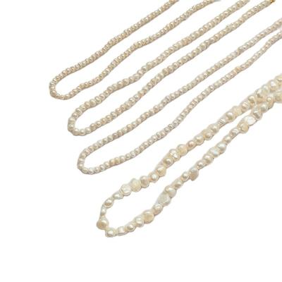 China Newest Fashion Gift Gold Baroque High End Three Chocker Necklaces Layered Freshwater Pearl Necklace for sale