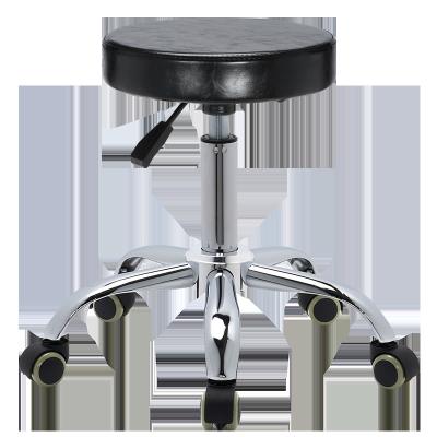 China Chrome-bar-stool-swivel function salon furniture spa salon barber stool chair barber stool chair for sale