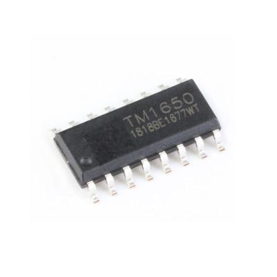 China Contact Customer Service Integrated Circuit LED Drive Control Digital Tube Driver IC Chip SOP16 TM1650 for sale