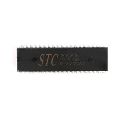 China Contact customer service (electronic component) STC12C5A60S2 STC12C5A60S2-35I-PDIP40 for sale