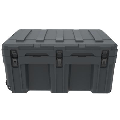 China V5 Rugged Heavy Duty Camping Storage Bins 150L With Steel Lockable Latches for sale