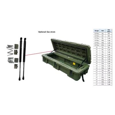 China Steel Adjustable Gas Struts Weather Resistant Customized For Rugged Cases for sale