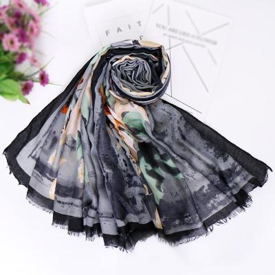 China New Mercerized Soft Breathable Soft Islam Hijab Malaysia Tank Top Headscarf Rollover Protective Cover Islam Hijabs Khimar Arabic Soft Feeling Cotton Scarf Shawl for sale