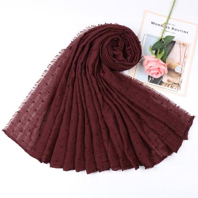 China Soft Islamic Hijab Feeling Cotton Head ScarvesTurban Shawls And Wraps Headscarf Soft Smooth Muslim Slimy Women Islamic Headscarf Headscarf for sale