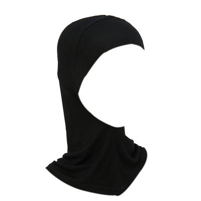 China High Quality Muslim Inner Modal Women Ninja Inner Cap Islamic Soft Feeling Hijab Hat Solid Color Headscarf Underscarf for sale