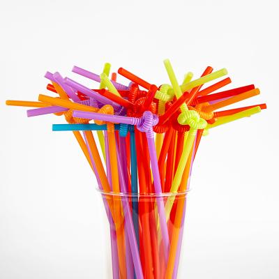 China Sustainable Disposable PP Straw BPA Free Recycled Material for Bubble Tea Smoothie Milkshake Art Straw for sale