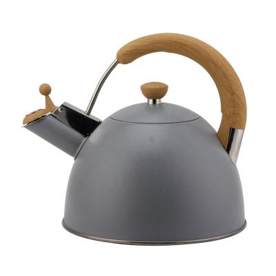 China Sustainable Whistling 3L Tea Kettle For Stove Top, Food Grade Stainless Steel for sale