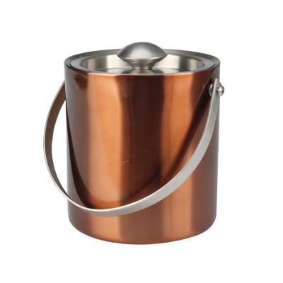 China CLASSIC Stainless Steel Double-Layer Insulation Ice Bucket for sale