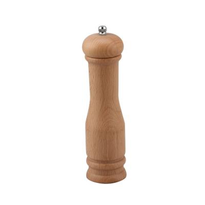 China Morden Color Wooden Home Kitchen Tableware Salt Pepper Spice Grinder Grinder Shaker for sale