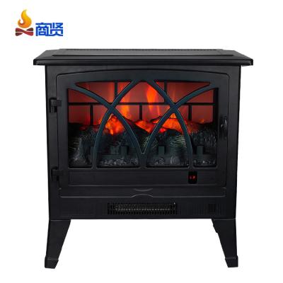 China Hotel Fireplace Small Electric Portable Electric Log Candle Fireplace Heaters Fired Electric Fireplace Heater for sale