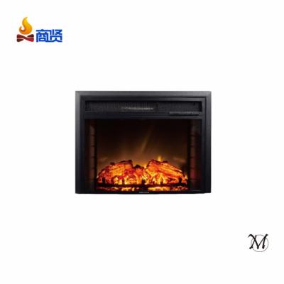 China Adjustable 26inch Flame Burst Electric Heaters Logset Flame Effect Insert Heaters Electric Fireplace for sale