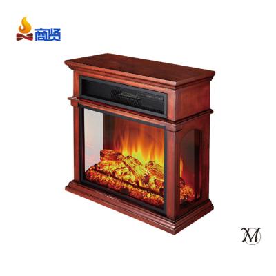 China Hot Sales Classic Modern Wooden Mantel With Electric Fireplace For Household for sale