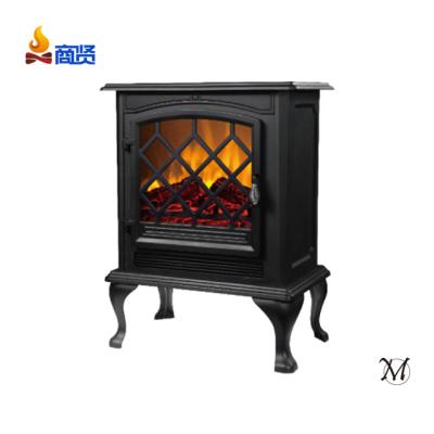 China Commercial 21 Inch 3 Sided Stylish Led Electric Fireplace Heater Portable Indoor Electric Fireplace for sale