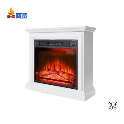 China With Mantel Modern Home Decor Flame Hanging Electric Decorative Fireplace Heater Stove With Mantel for sale