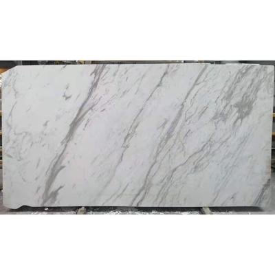 China Modern White Marble Exterior Marble Volakas Carrara Block Meter Price For Sale for sale