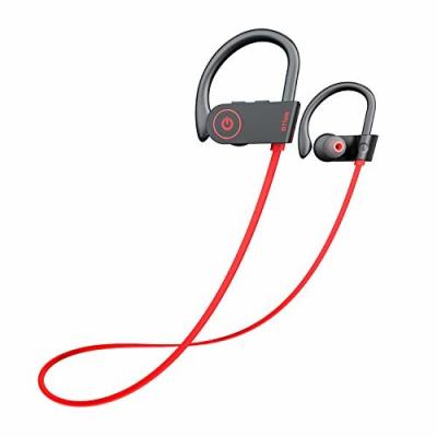 China Bluetooth Headphones Wireless Earbuds IPX7 Waterproof Sports Earphones Mic HD Stereo Sweatproof in-Ear Earbuds for sale