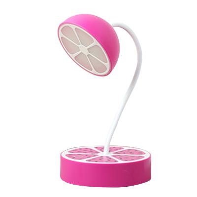 China New Arrival Wholesale Order Student LED Fruit Running Table Lamp Kids Desk Lights for sale