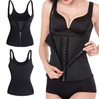 China Body Shaper Antibacterial Control Belt Underbust Weight Loss Cincher Body Latex Trimmer Full Slimming Corset Vest Waist Trainer for sale