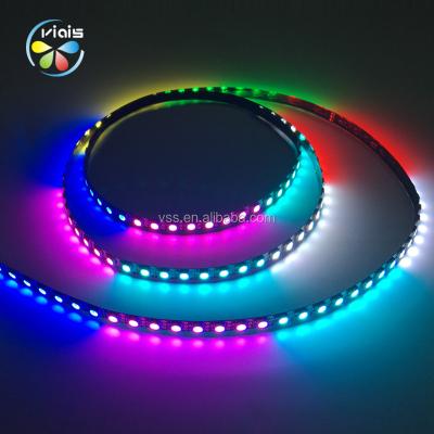 China Theme Park 17 Main Control 144 Pixels Per Meter DC5V WS2812B WS2811 5050 Programmable RGB Digital Led Strip for sale