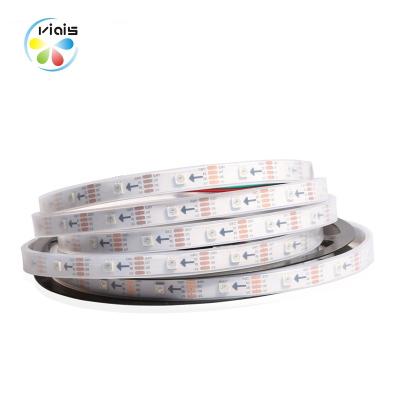 China Theme Park Accessible Pixel Strip Strip Individually Light 5050 RGB Flexible Led Strip 144leds 5v 2813 Waterproof for sale