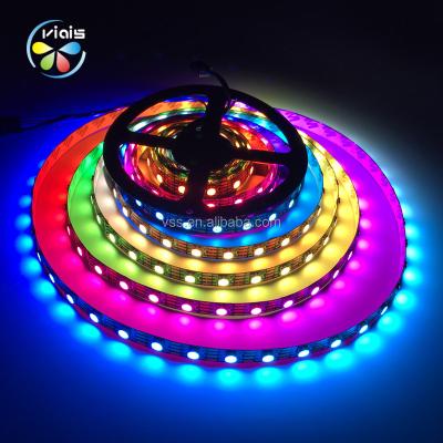 China WS2813 Theme Park Magic Dream Digital 30 Color 60 144 Pixel Led Strip for sale