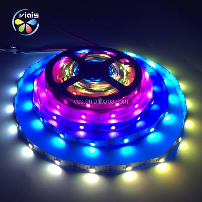 China LANDSCAPE Viais 30/60/144leds per meter 5050 2812b full color programmable rgb led digital strip for sale