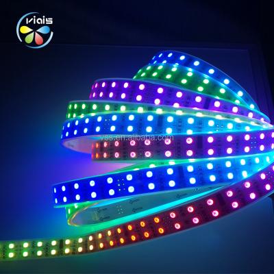 China High Quality Programmable Long Life LED Strip TM1812 RGB Digital Cable SMD5050 Strip Light for sale