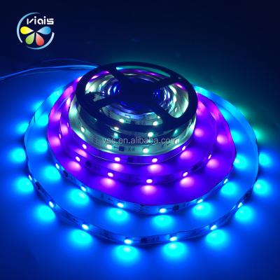 China Kitchen 5m 10m 15 meter 65ft rgb tuya easy diy rgbw light wifi app smart led strip 12V 5050 remote cable led strips led strips for sale