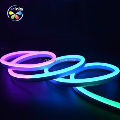 China Theme Park Viais Manufacturer 12V RGB Full Color Led Strip SM16703 UCS1903 WS2811 UCS1903 SM16703 Neon Cable for sale