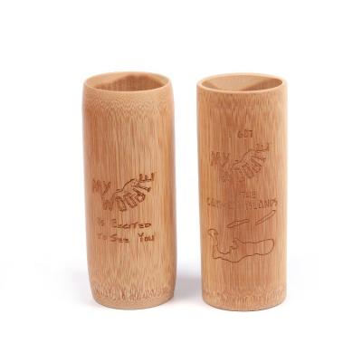 China Wholesale high quality custom design BA-2007 eco-friendly bamboo reusable beer mugs viable for resturamt for sale